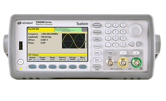 33522B 波形發(fā)生器，30 MHz，2 通道，具有任意波形生成能力